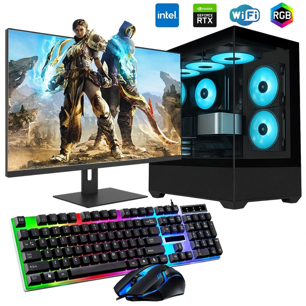 i5 12400F 16GB DDR4 512GB m2 8GB RTX3050 27 165Hz Monitörlü Oyun Bilgisayarı