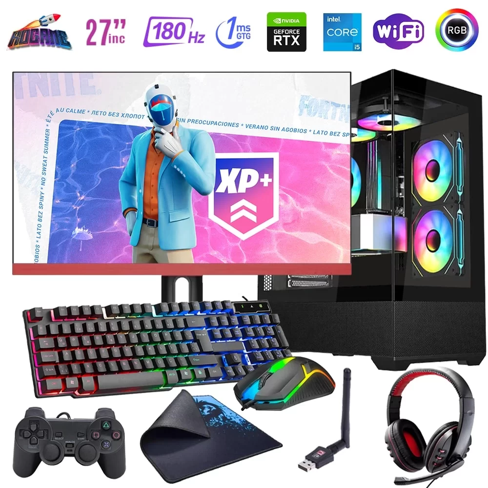 i5 13400F 16GB DDR4 1TB m2 12GB RTX3060 27 165Hz Monitörlü Oyun Bilgisayarı (Gaming SET)
