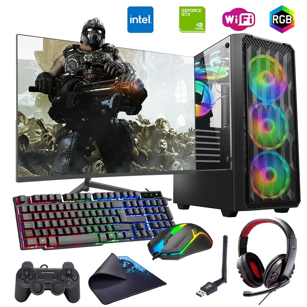 i5 13400F 16GB DDR4 1TB m2 4GB GTX1650 27 165Hz Monitörlü Oyun Bilgisayarı (Gaming SET)