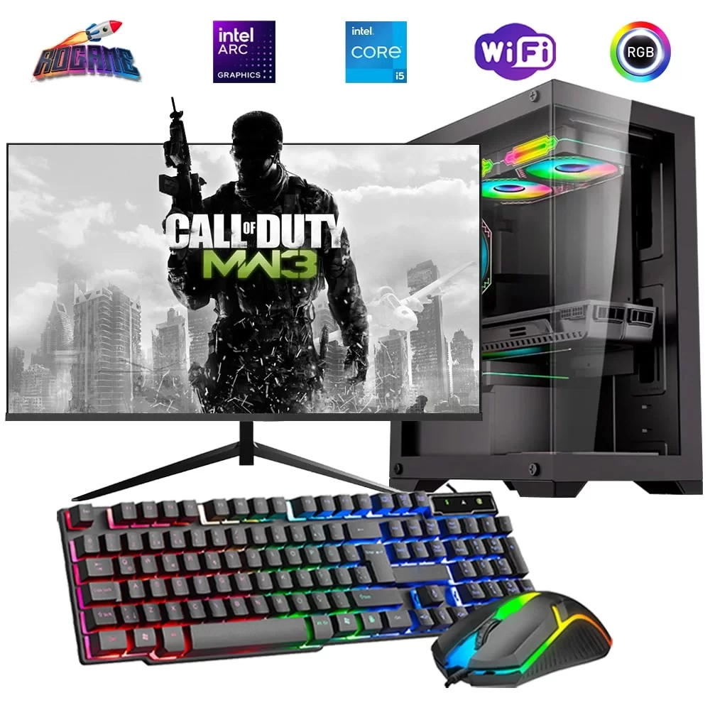 i5 13400F 32GB DDR4 1TB M2 12GB ARC B580 27 165Hz Monitörlü Oyun Bilgisayarı
