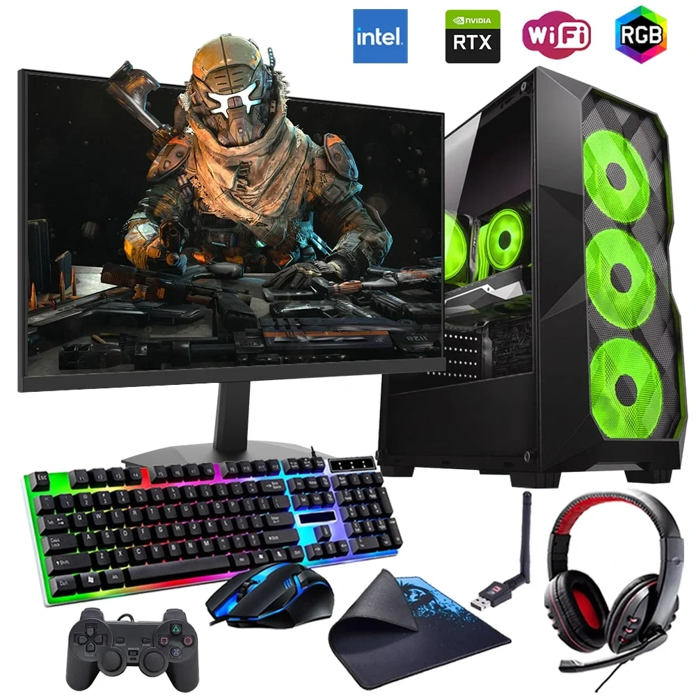 i5 13400F 32GB DDR4 1TB M2 6GB RTX3050 27 165Hz Monitörlü Oyun Bilgisayarı (Gaming SET)