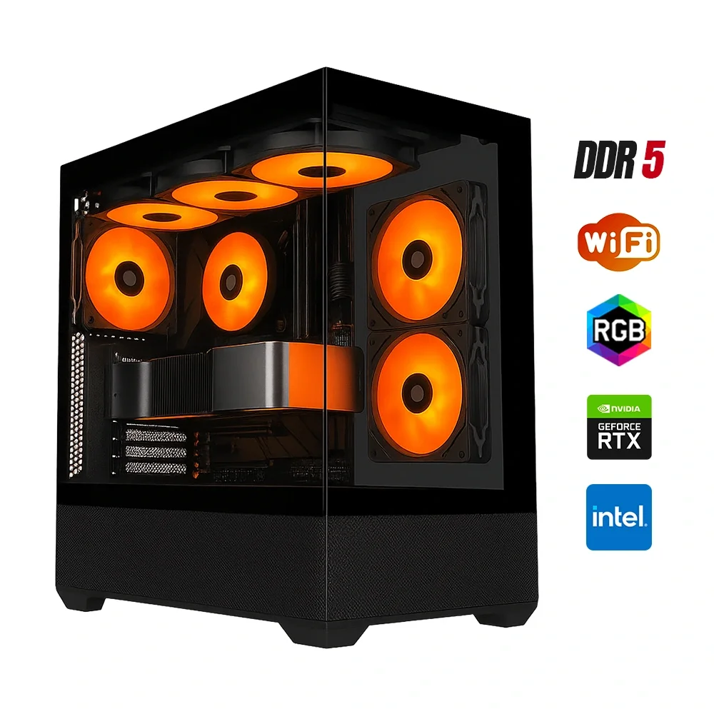 i5 14400F 16GB DDR5 512GB m2 12GB RTX5070 Oyun Bilgisayarı