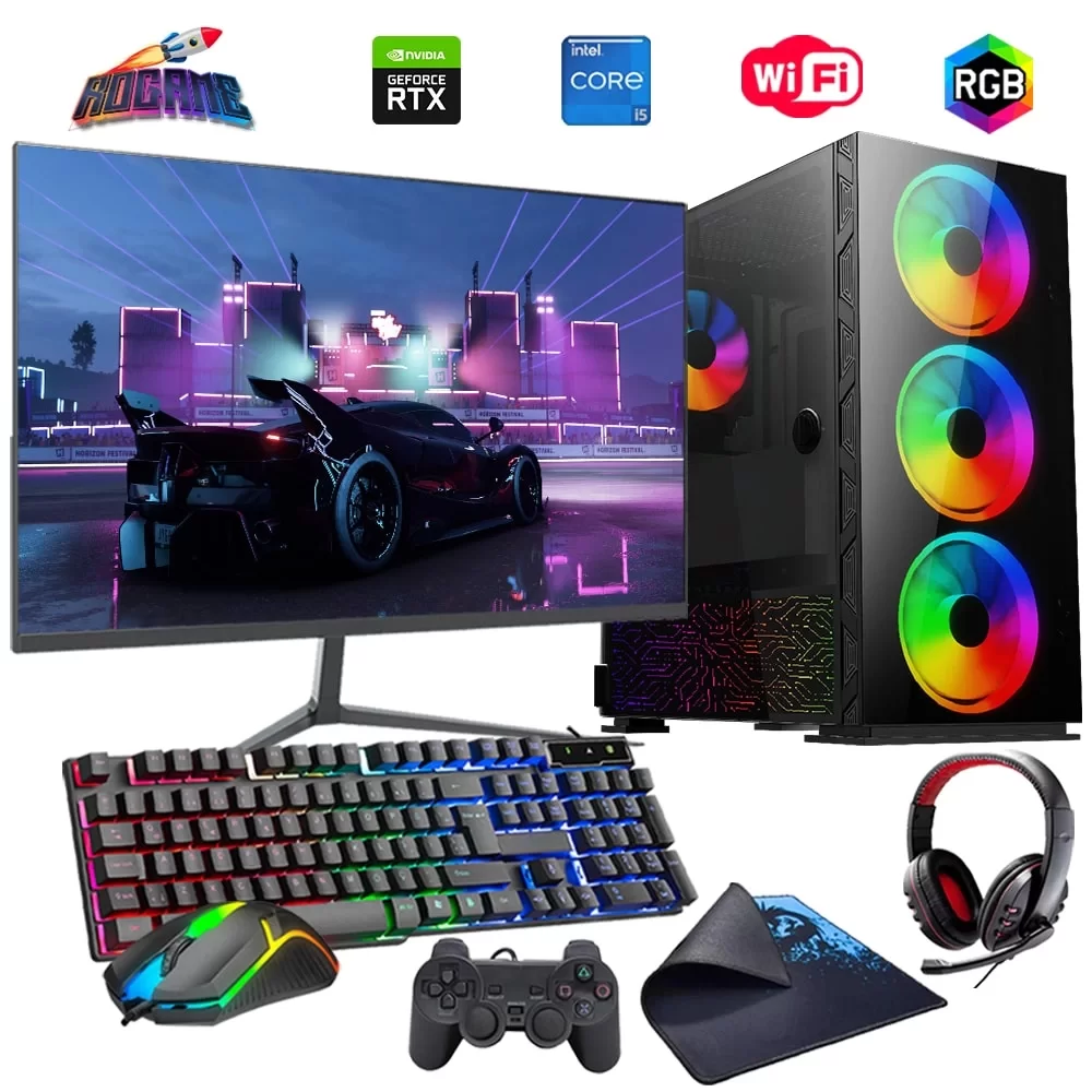 i5 14400F 32GB DDR4 1TB M2 12GB RTX3060 27 165Hz Monitörlü Oyun Bilgisayarı (Gaming SET)