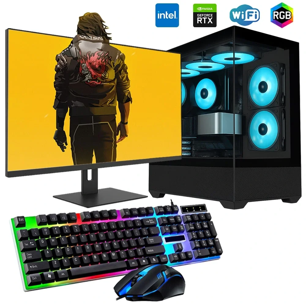 İ7 12700F 16GB DDR4 512GB m2 8GB RTX3050 24 Monitörlü Oyun Bilgisayarı