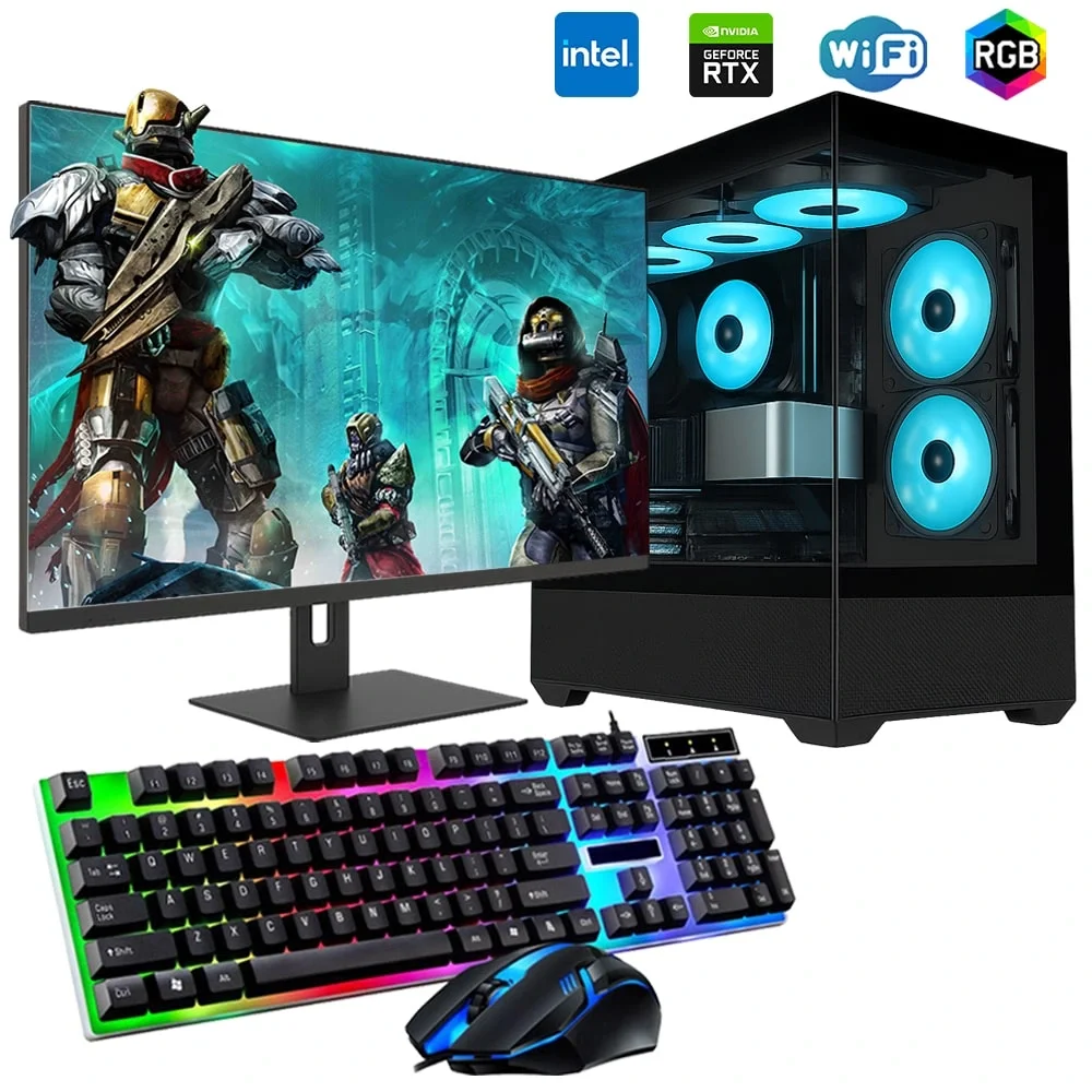 İ7 12700F 32GB DDR4 1TB M2 12GB RTX3060 24 Monitörlü Oyun Bilgisayarı