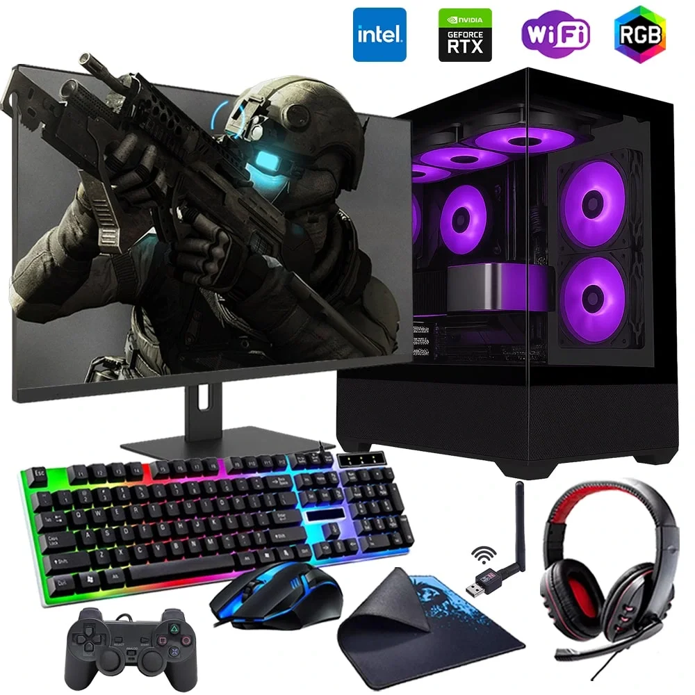 i7 13700F 16GB 1TB M2 12GB RTX3060 24 Monitörlü Oyun Bilgisayarı