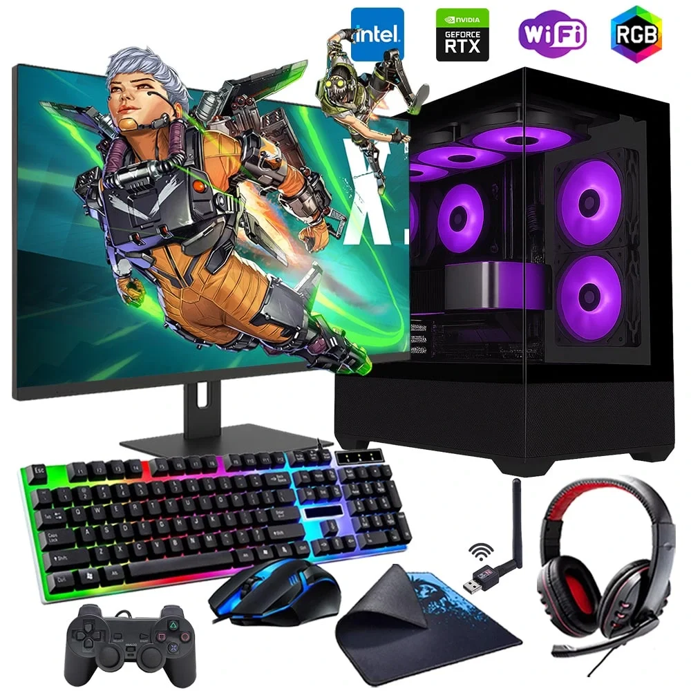 i7 13700F 16GB 1TB M2 12GB RTX3060 27 Monitörlü Oyun Bilgisayarı