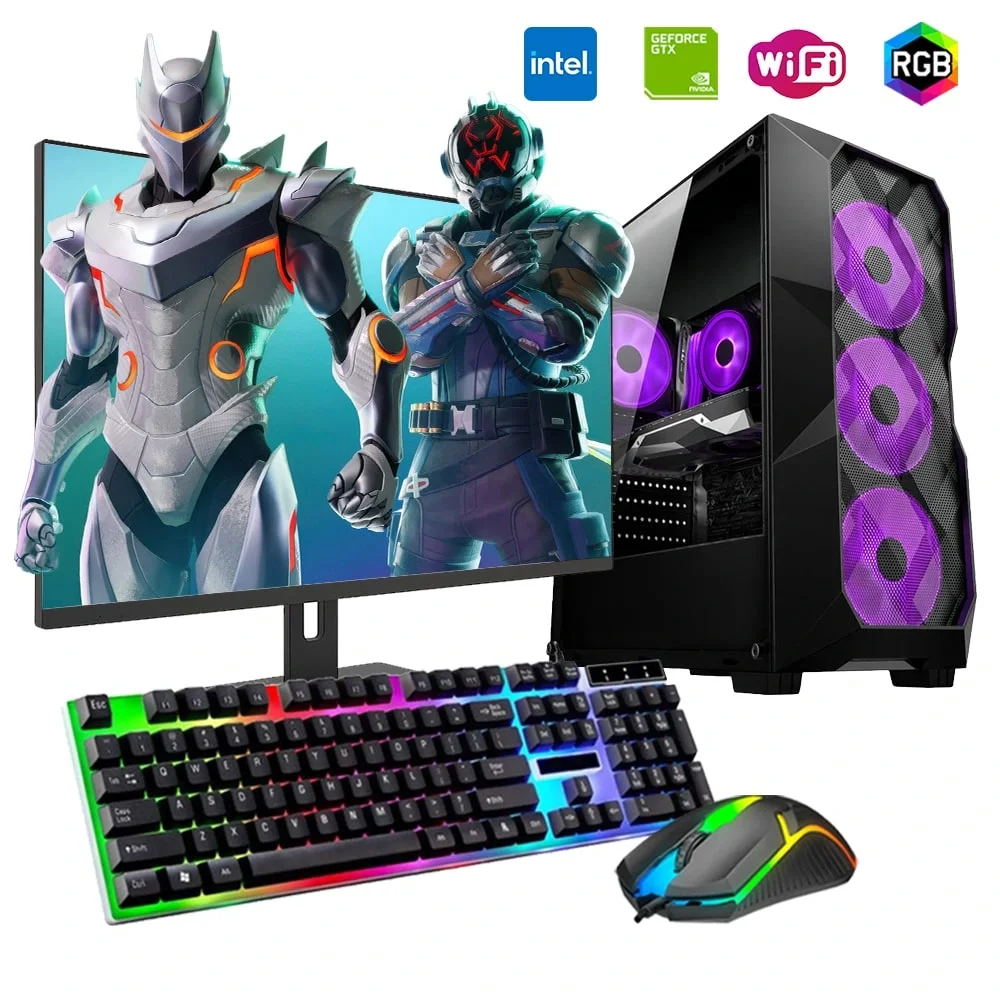 i7 13700F 16GB 1TB M2 4GB GTX1650 24 Monitörlü Oyun Bilgisayarı