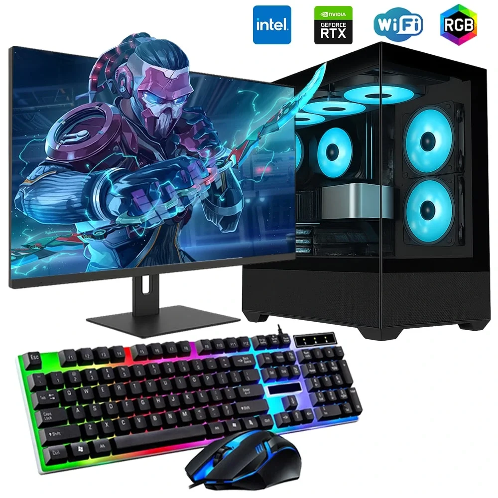 i7 13700F 16GB 1TB M2 8GB RTX3050 27 Monitörlü Oyun Bilgisayarı