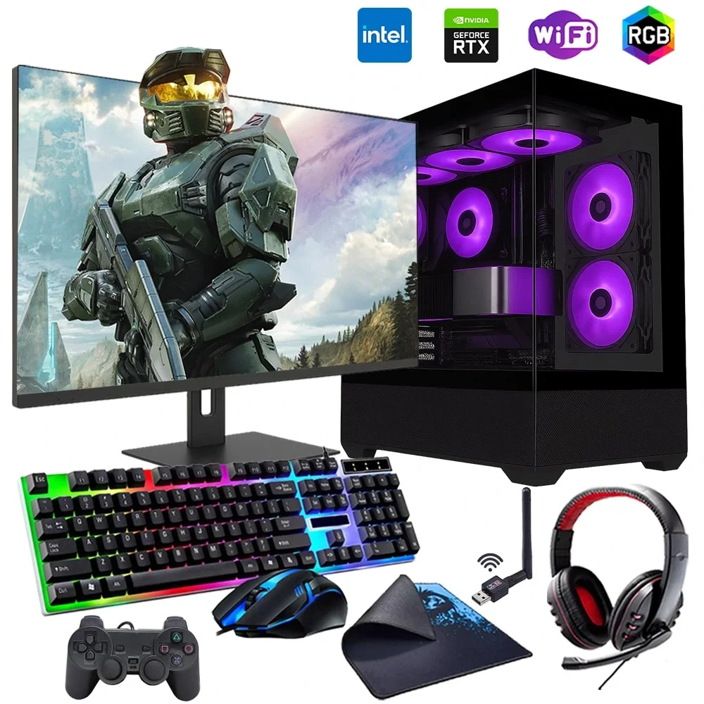 i7 13700F 16GB DDR4 512GB m2 12GB RTX3060 27 165Hz Monitörlü Oyun Bilgisayarı (Gaming SET)