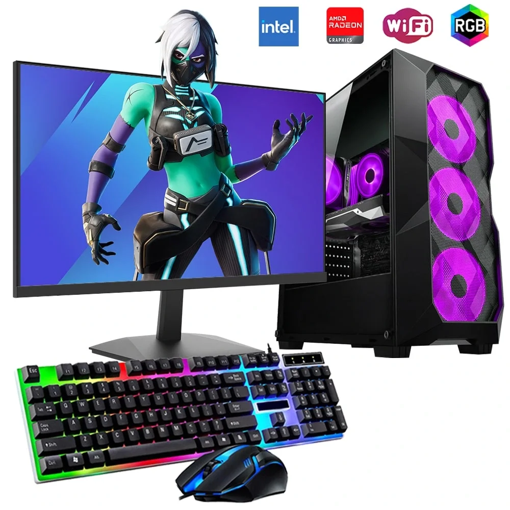 i7 13700F 32GB DDR4 1TB M2 8GB RX580 27 165Hz Monitörlü Oyun Bilgisayarı