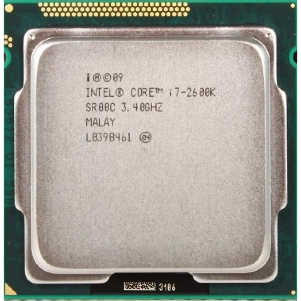 Intel Cpu Core İ7 2600K 3.80 Ghz 1155P Tray Hdvga