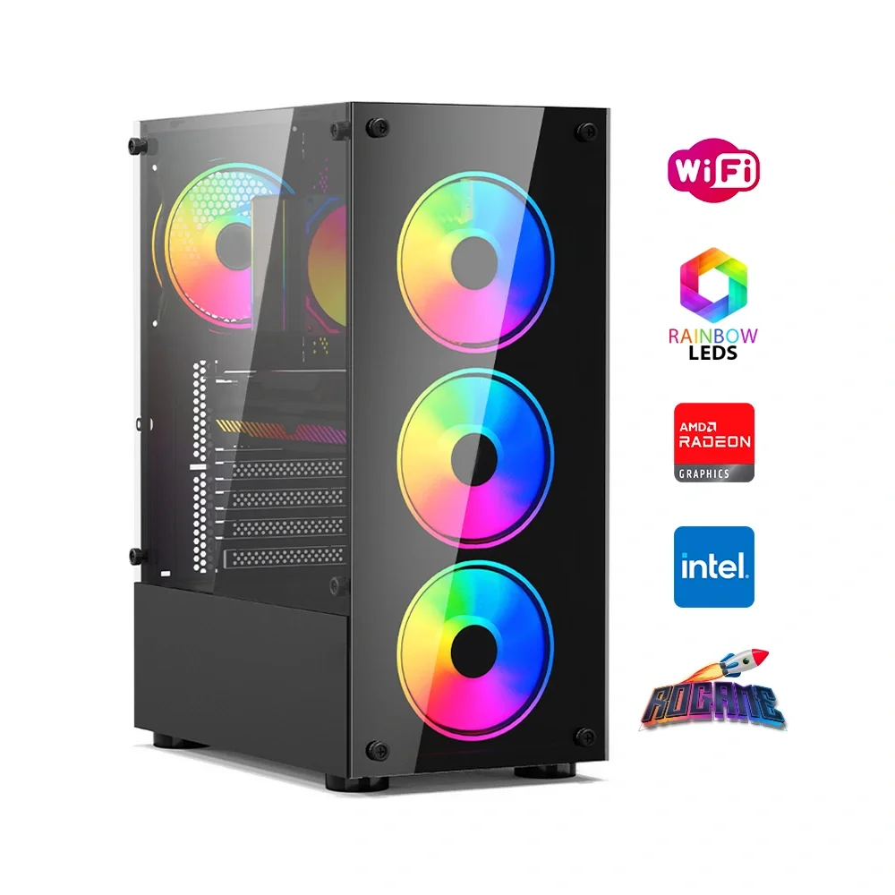 iNTEL i5 3N 8GB Ram 480GB SSD 4GB RX550 Masaüstü Oyun Bilgisayarı