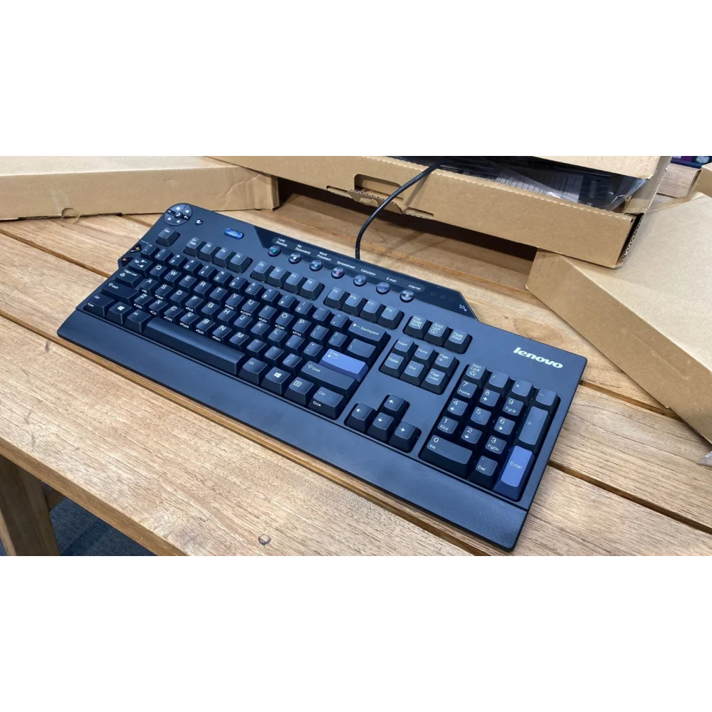 Klavye Lenovo Sk-8815  Q Tr Sıyah Usb