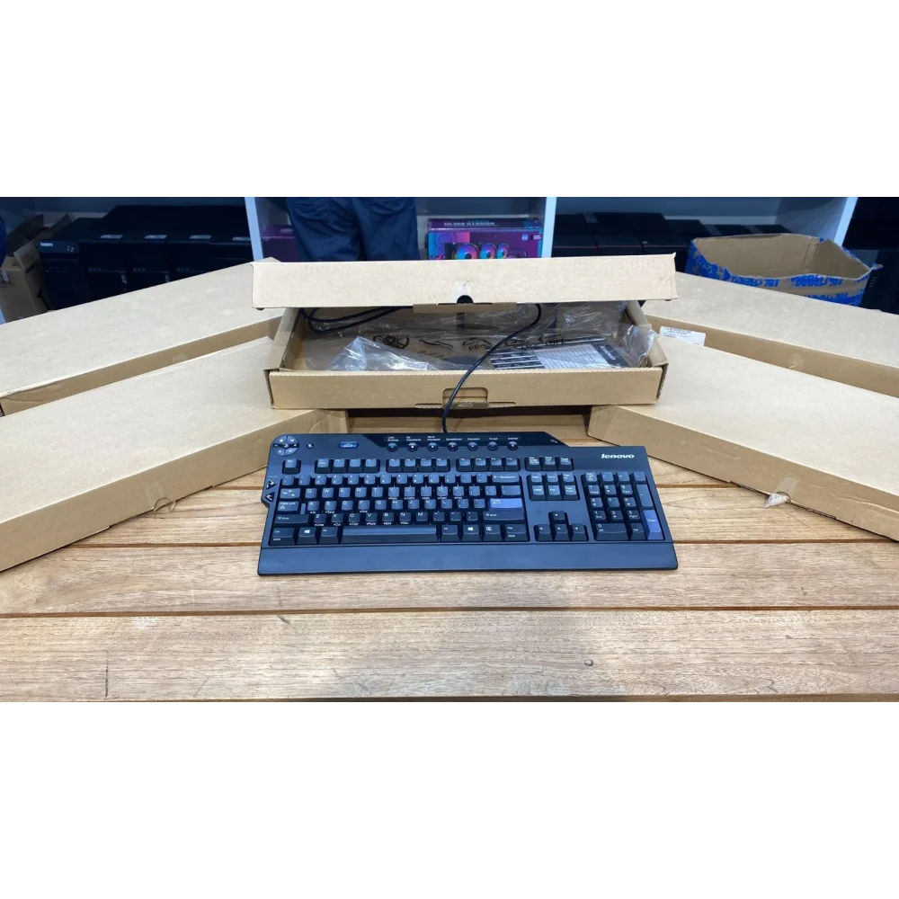 Klavye Lenovo Sk-8815  Q Tr Sıyah Usb