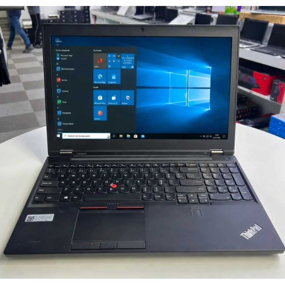 Lenovo 2.El Notebook ThinkPad P50 İ7 6820Hq 16Gb Ddr4 512Gb M2 Ssd 2Gb M1000M 15.6 Hd C Laptop
