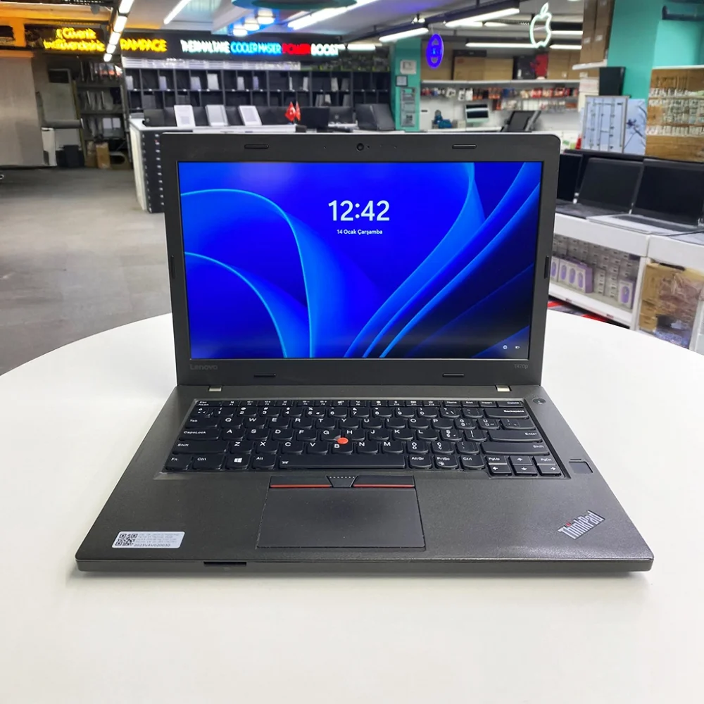 Lenovo 2.El Notebook ThinkPad T470P İ7 7820Hq 16Gb Ddr4 256Gb M2 Ssd 2Gb 940Mx 14 2K Wın10