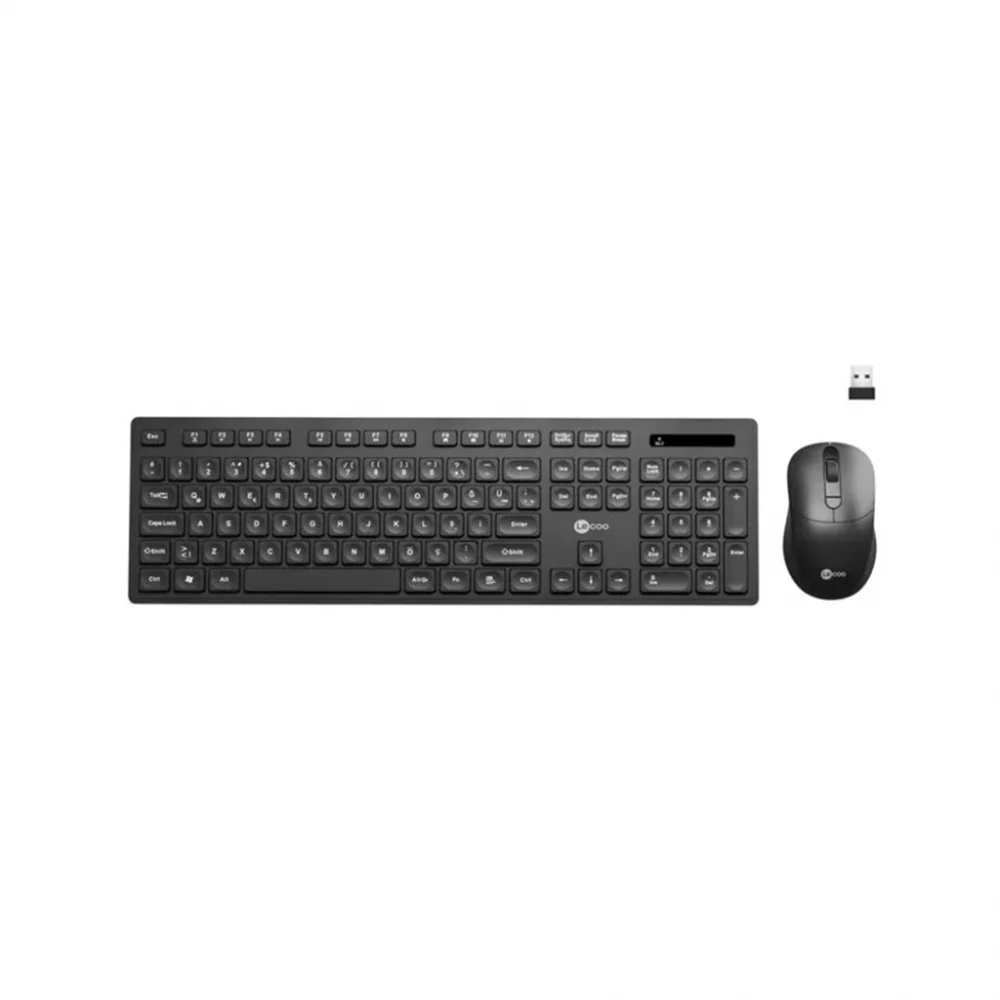 Lenovo Lecoo KW201 Kablosuz Klavye Mouse Seti