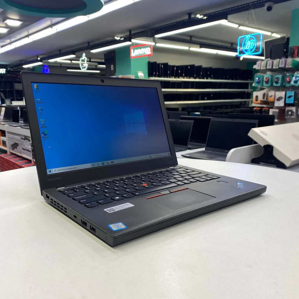 Lenovo Notebook ThinkPad X270 intel i7 7500U 8Gb 256Gb M2 Ssd 12.5 Hd  (B Laptop) 2.EL 3Ay Garanti