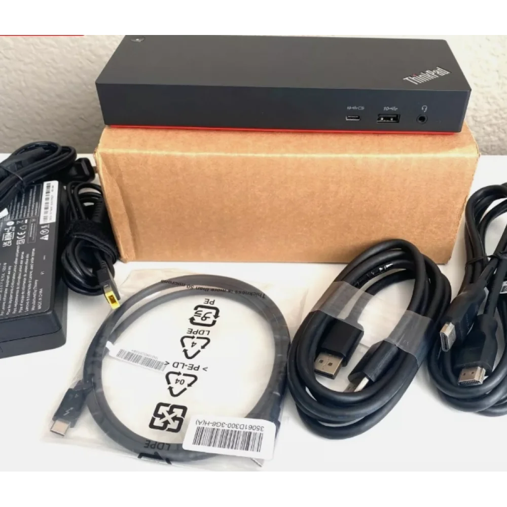 LENOVO YEDEK PARÇA NB THINKPAD THUNDERBOLT 4 WORKSTATION DOCK DK2131 (SIFIR KUTULU ADAPTÖRLÜ 300W)