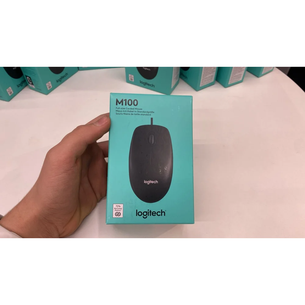 Logıtech Mouse M100 Kablolu Usb Siyah 910-006652