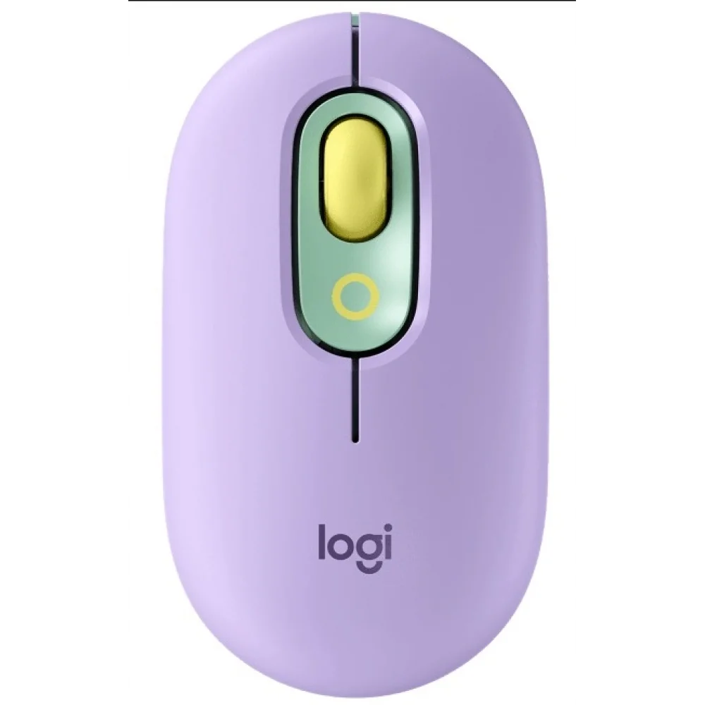 Logitech POP Emoji 910-006546 Pembe Sessiz Optik Kablosuz BT Bluetooth Mouse