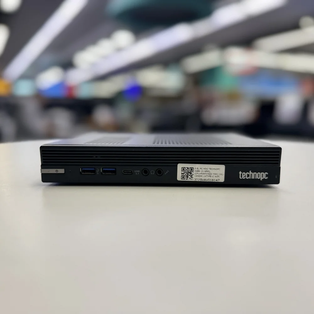 Mini PC Technopc H486 10.Nesil (Cpu+Ram+Hdd Yok) 1Xdp 1XHDMI 1Xtype-C Wıfı Masaüstü Kurumsal Ofis Bi
