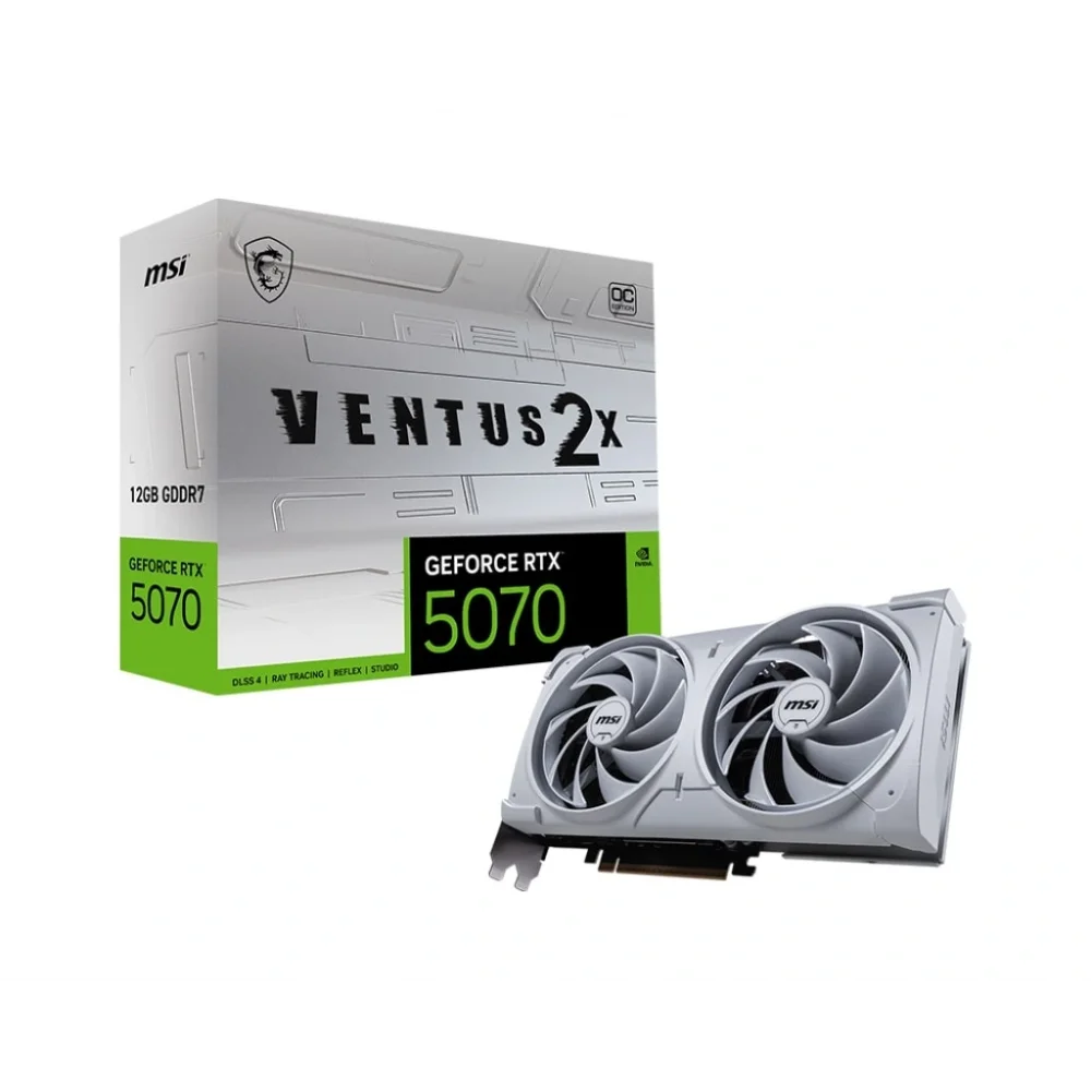MSI GEFORCE 5070 12G VENTUS 2X OC WHITE 192BIT VGA