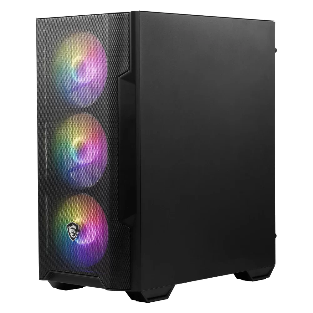 MSI MAG FORGE M100A D60 600W 80+ Rainbow mATX Gaming Kasa