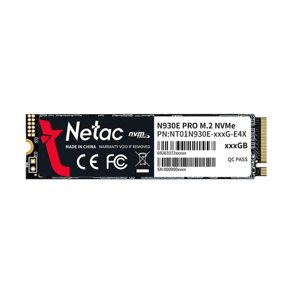 Netac N930E Pro N930E-PRO-1T PCI-Express 3.0 1 TB M.2 SSD