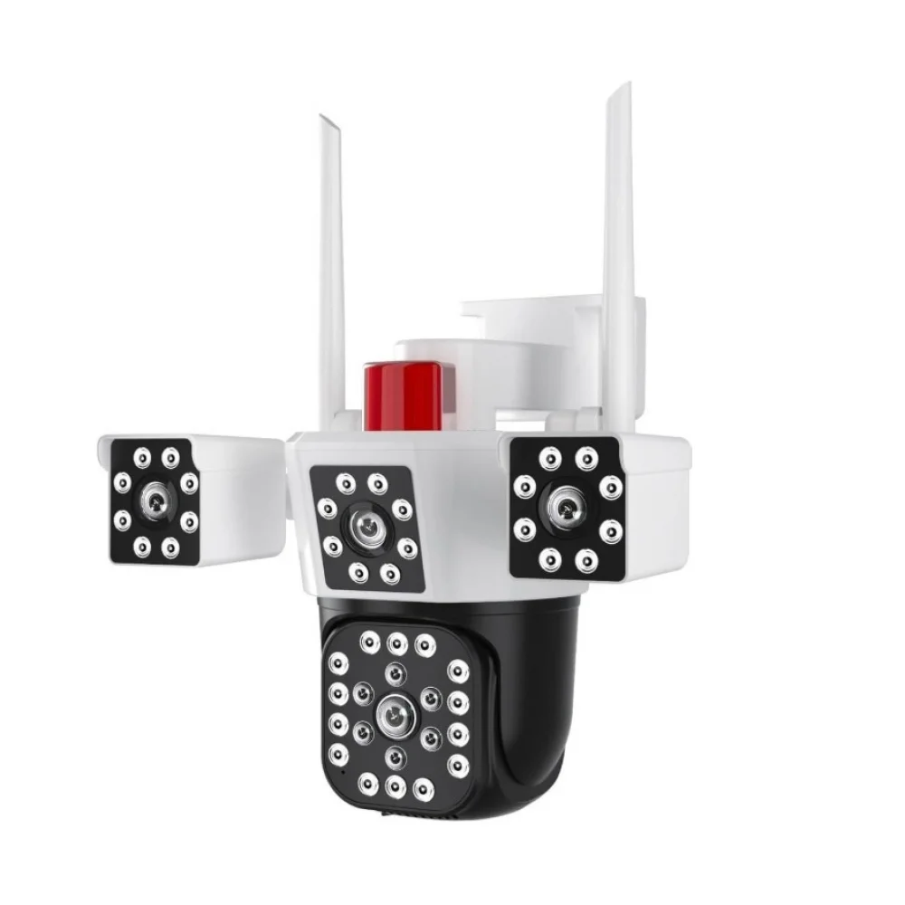 Okam-3023  3Mp Dual Lens 23Parça Ledli Wifi Ptz Kamera