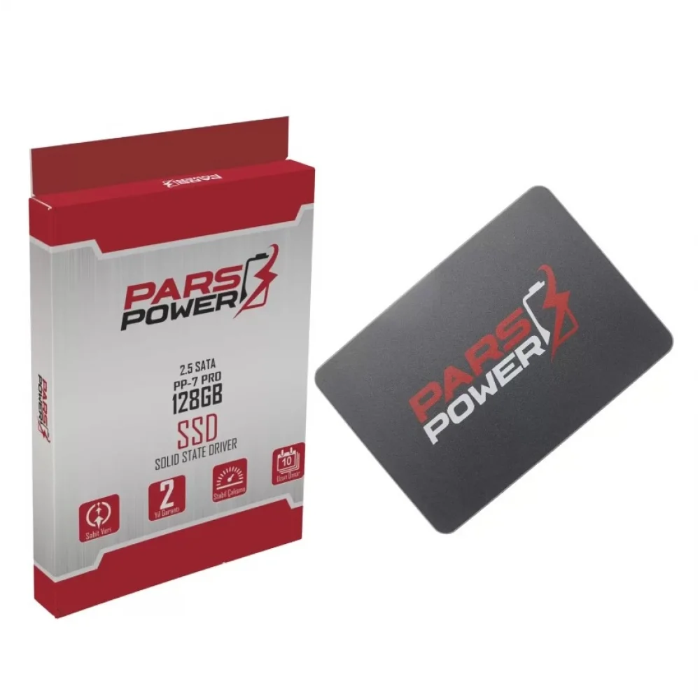 PARS POWER 3D Nand (500/450) SATA 3.0 SSD PARS POWER 2.5 PP-7 PRO PARS 128Gb Ssd Harddisk