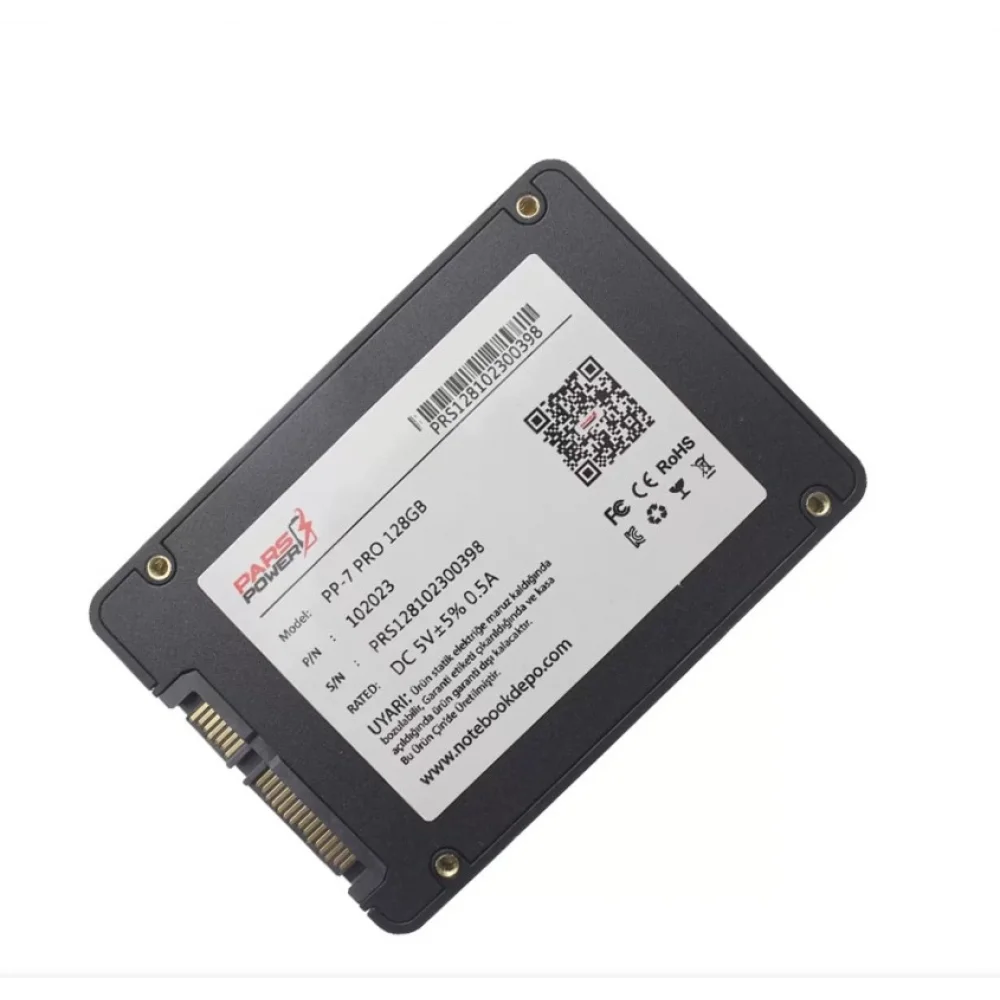 PARS POWER 3D Nand (500/450) SATA 3.0 SSD PARS POWER 2.5 PP-7 PRO PARS 128Gb Ssd Harddisk