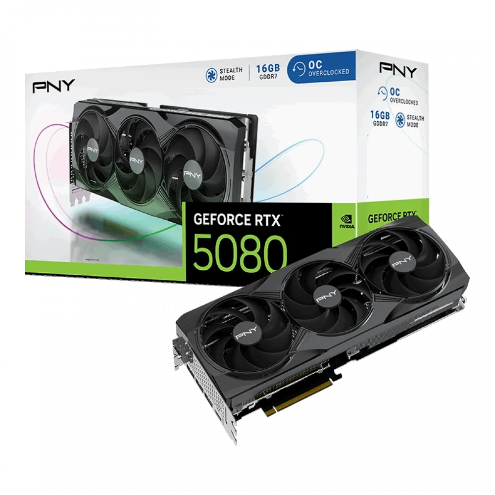 PNY RTX 5080 16GB GDDR7 256Bit Ekran Kartı (VCG508016TFXPB1-O)