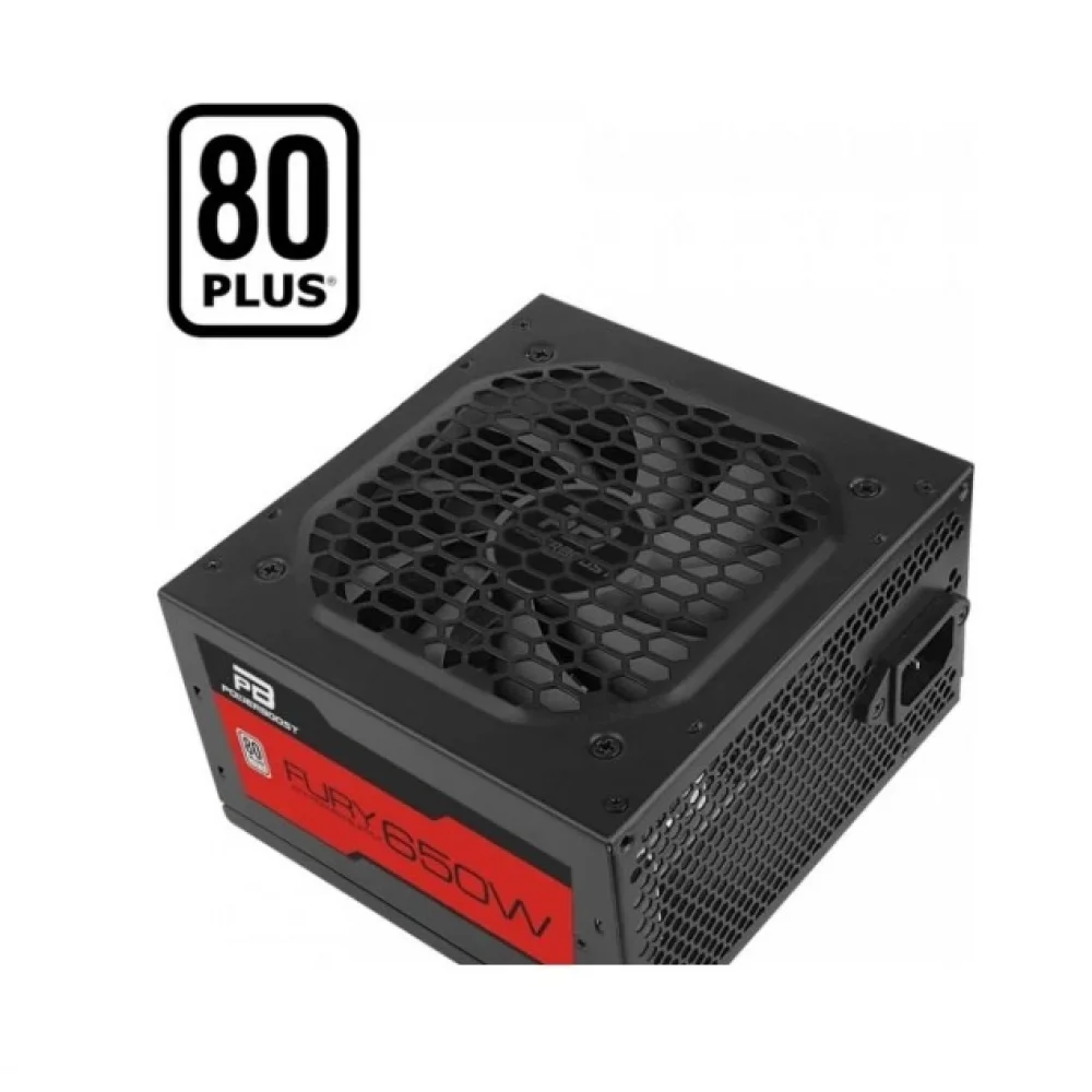 POWER SUPPLY 650W 80+ POWER BOOST BST-ATX650A HIVE 12CM FAN