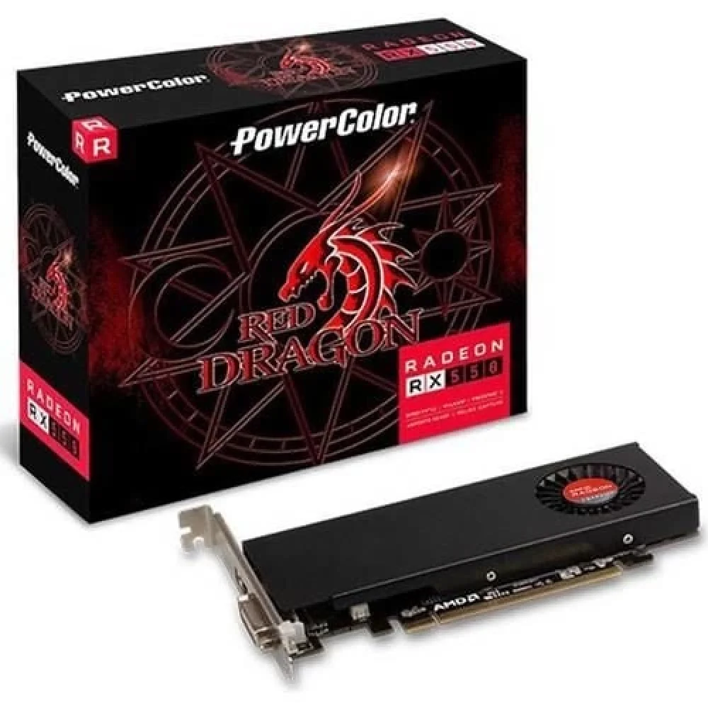 4GB RX 550 GDDR5 128bit / RED DRAGON Lowp.