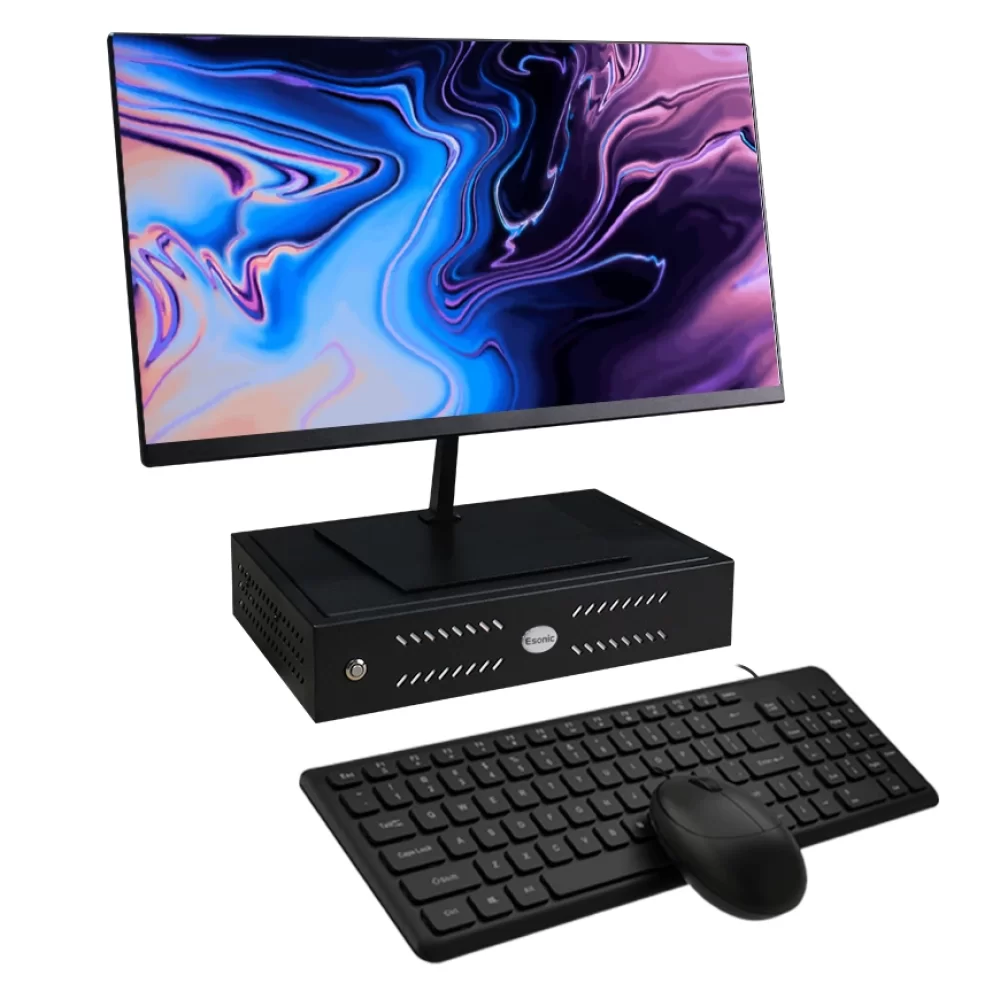 ROWORK MK2 İ5 14400 16GB DDR4 512GB m2 24 Monitörlü Set Mini PC