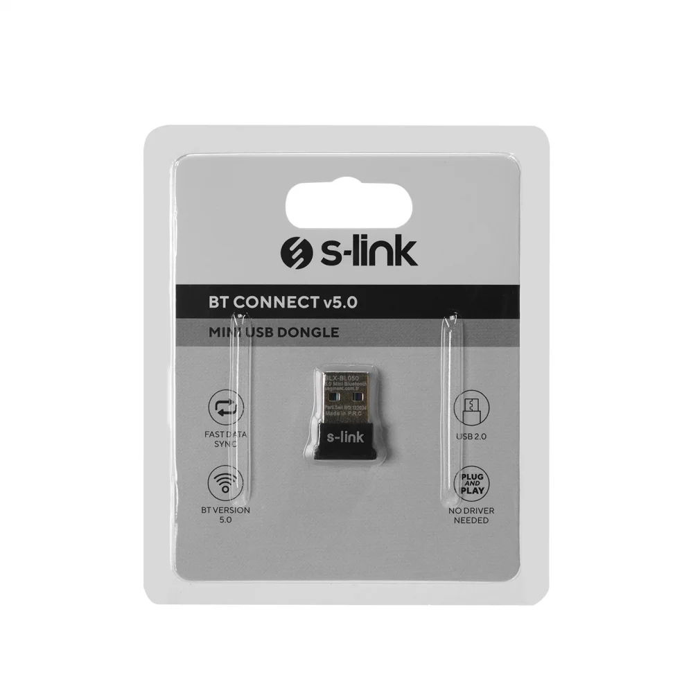 S-link SLX-BL050 BT V5.0 Usb EDR Mini Bluetooth