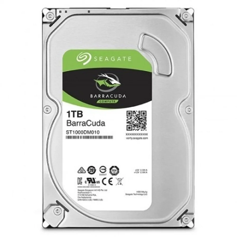 Seagate Hdd 3.5 1Tb Barracuda 7200Rpm 64Mb Sata3 St1000Dm010