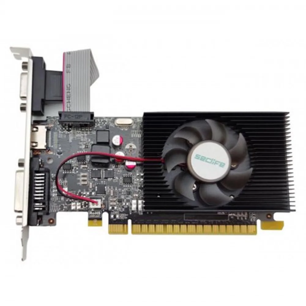 Seclıfe 2GB GT-610 Ddr3 64 Bit Hdmı Dvı Vga Lp Ekran Kartı