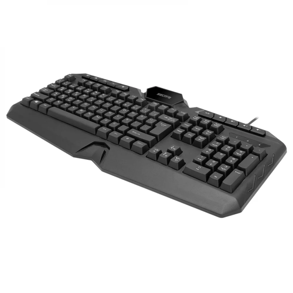 Seclife  Klavye Set Slk-4844B Usb Işıklı Mm Gaming 8000Dpı Programlanabilir Mouse