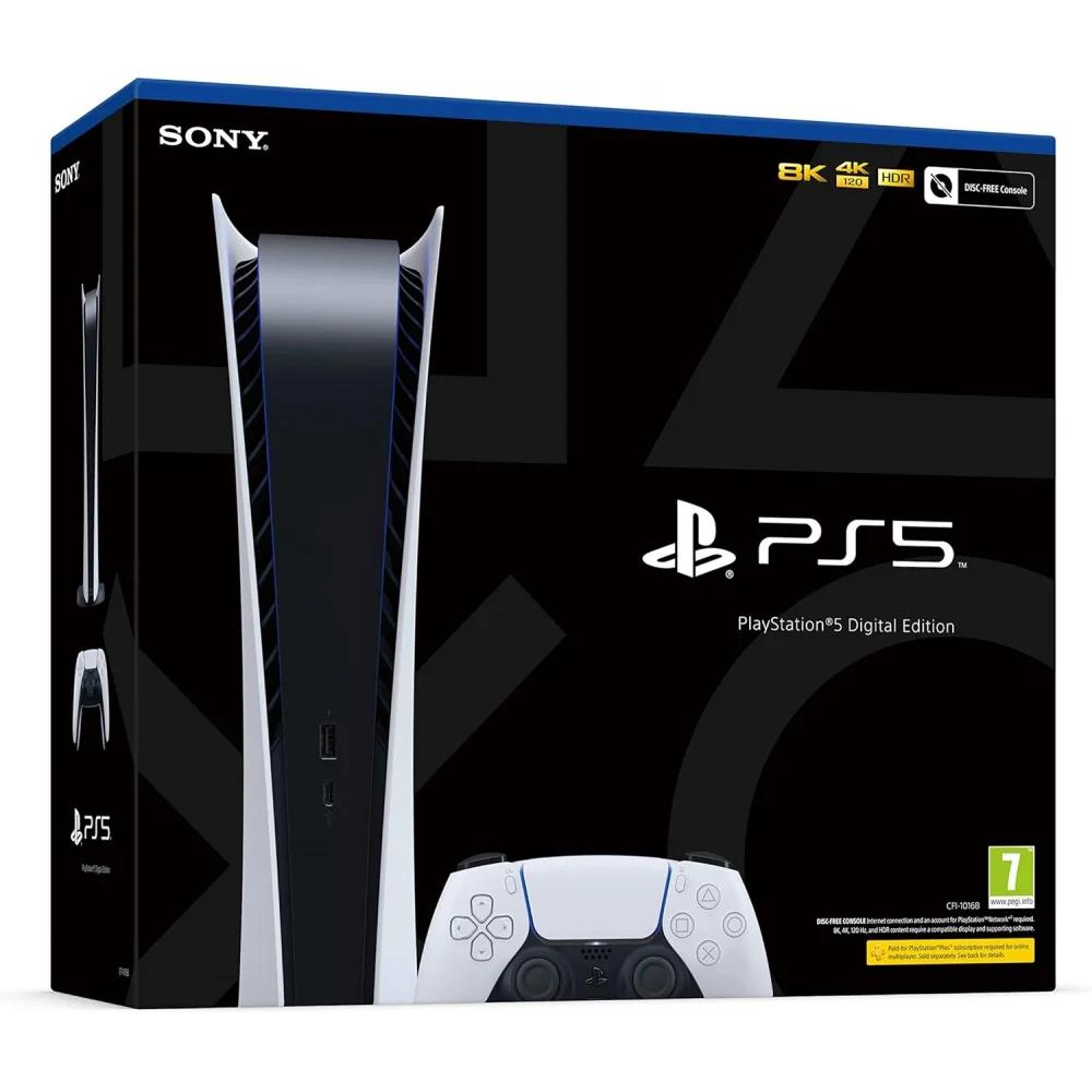 Sony Playstation 5 Digital Edition Slim 1tb Türkçe Menü