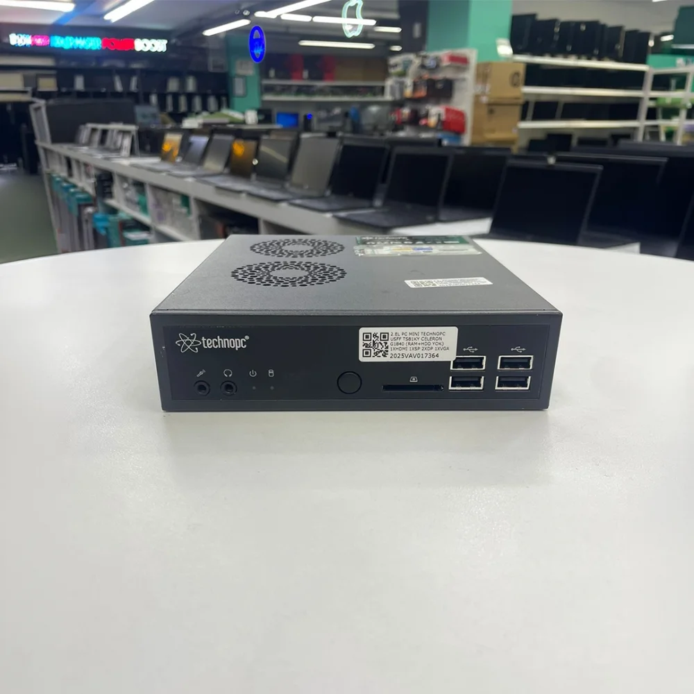 Techno Mini Pc TS81KY Celeron G1840 Ddr3 (RAM+HDD YOK) 2XDP 1x Vga 1xHdmı 1xDvi + Wifi