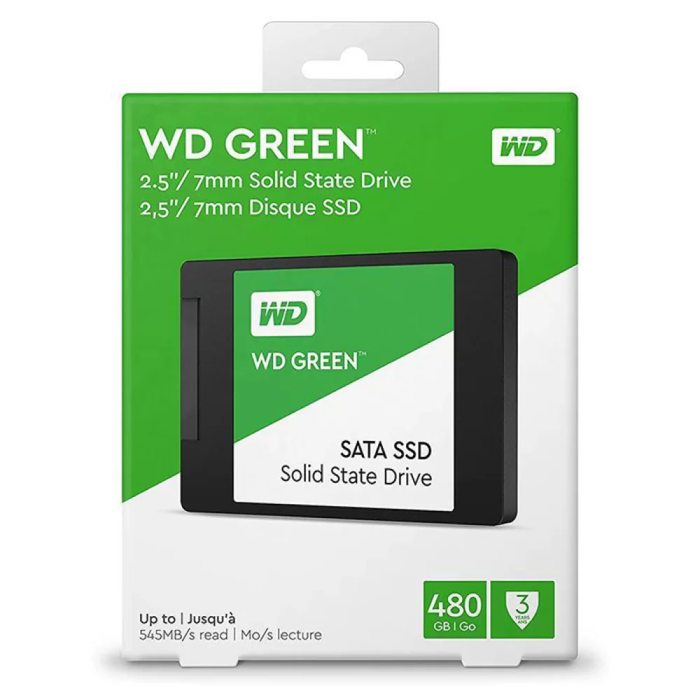 480 GB SSD 2.5 / WD GREEN