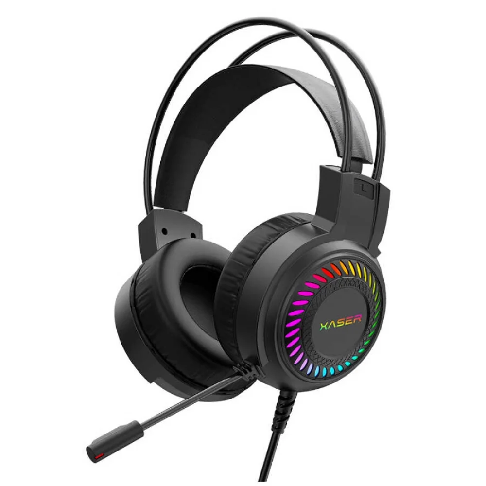 Xaser Klavye Set 5IN1 Rainbow USB Gaming Combo Q Klavye +Kulaklık +Mouse +RGB Mousepad +Speakers