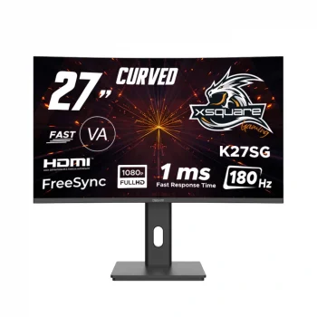 27 Monitör / Dexim K27SG 1Ms 180Hz (Hdmı+Display) Curved Gaming Monitör