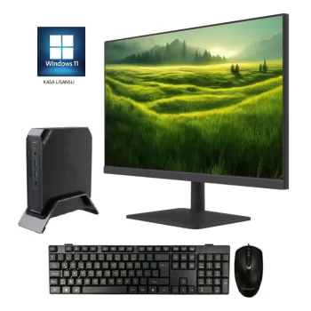 42 Adet - MP200 / i5 12450H 16GB Ram 512GB SSD 21.5 Monitörlü Set Mini PC + win11 lisanslı