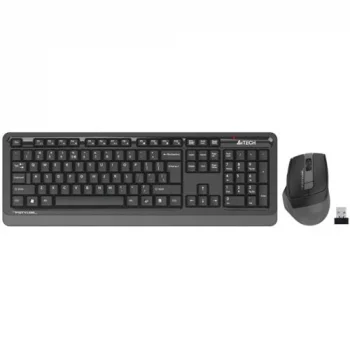 A4 Tech Klavye Set Fg1035 2.4G Q Tr Usb Gri Wıreless Fn-Mm Kb+Mouse