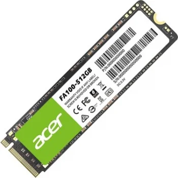 Acer 512GB (3300/2300) Pcıe 3.0 M2 Nvme SSD (Fa100)