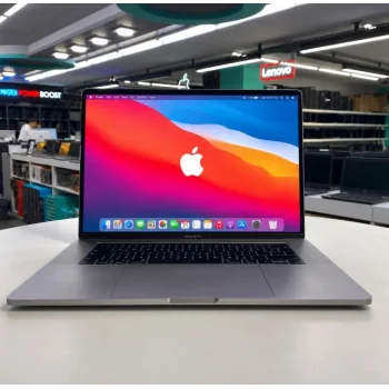 Apple A1990 MacBook Pro 15 Touchbar İ7 8750H (8.Nesil) 16Gb Ram 512gb Ssd 4Gb E.Kartı 2019/ 0-250 D. C Kalite Space Gray (2.EL 6Ay Garantili Laptop)